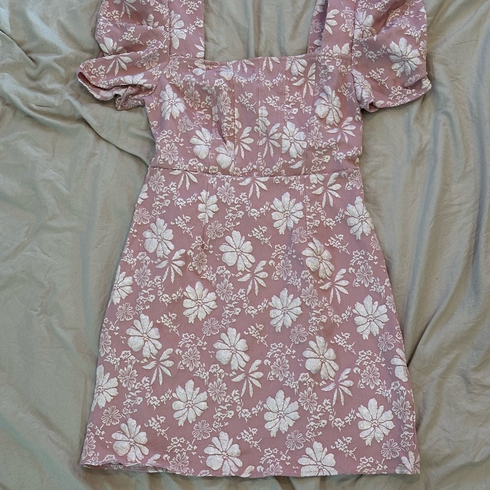 Floral Pink Dress